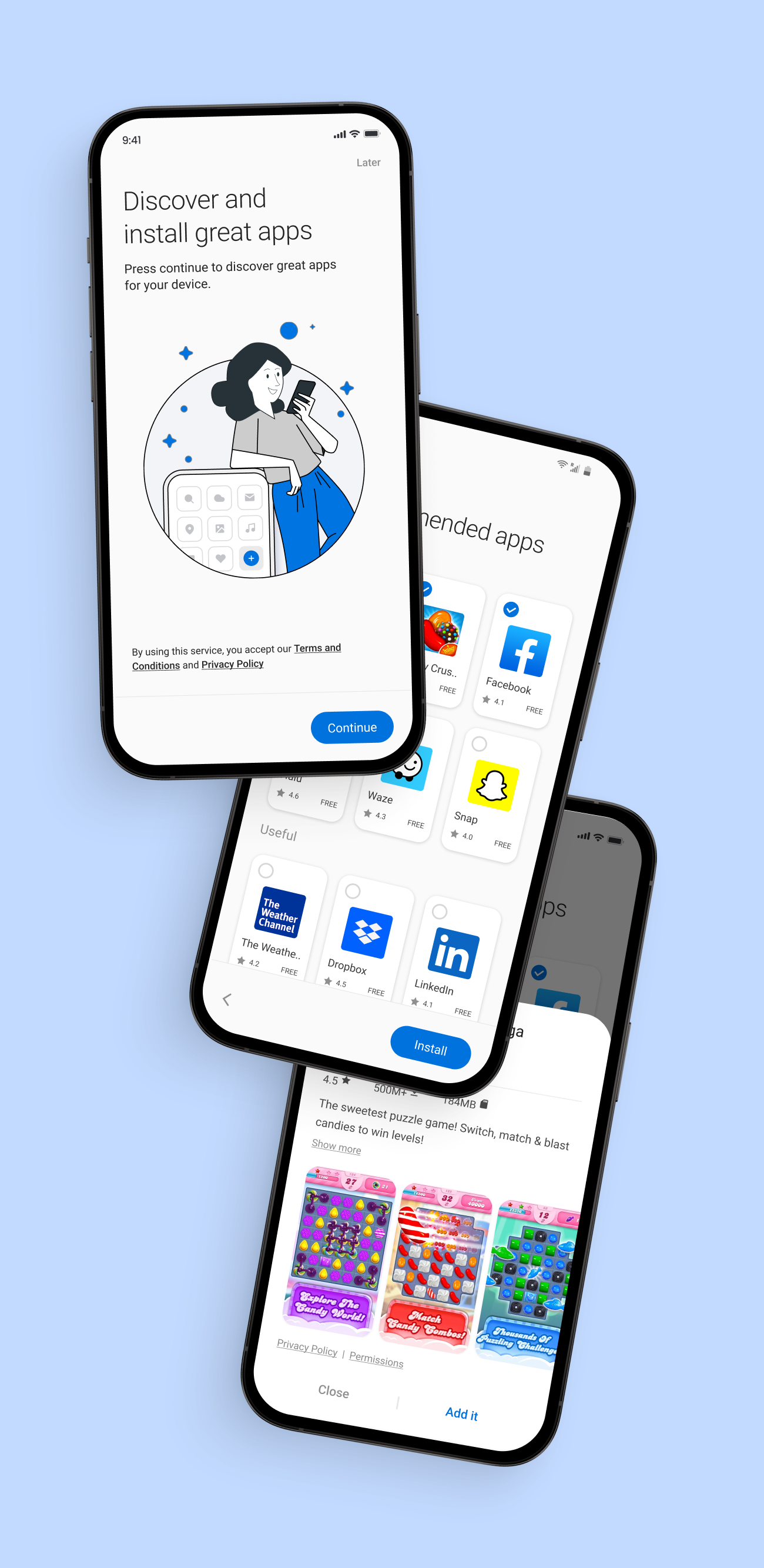 Samsung OOBE mobile work