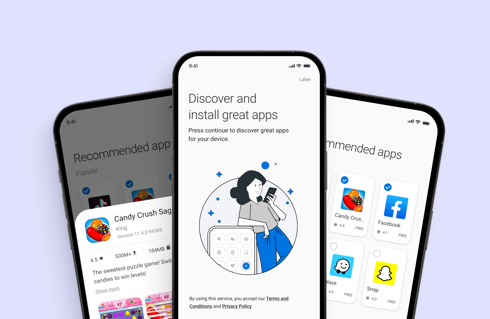 Samsung OOBE mobile work